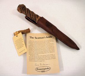 NOS The Seaman's Knife And Sheath From Knoparegarden