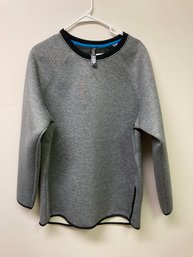 Mens Brand Black Gray Sweat Shirt Size Xl