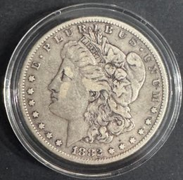 1882 Morgan Silver Dollar