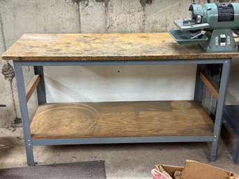 A Metal-Framed Workbench