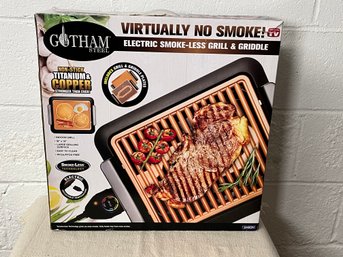 Gotham Electric Smokeless Griddle - Griddle Only Plus Extra Baking Pieces