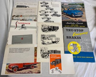 1947/1948 Studebaker Marketing Materials