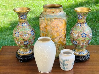 Collection Of Vintage Vases