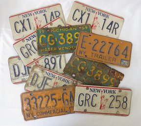 Old License Plates