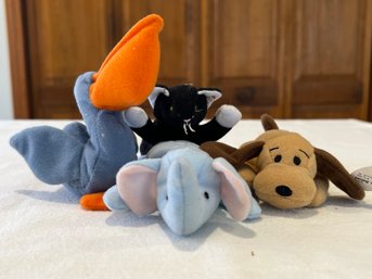 Group Of Mini Beanie Babies