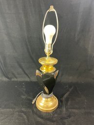 Black And Brass Table Lamp