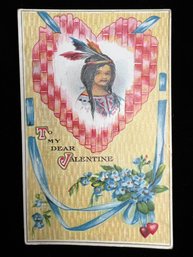 Antique Valentine's Day Postcard 'To My Dear Valentine'