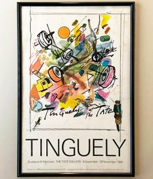 A Vintage Gallery Print - Tinguely At The Tate