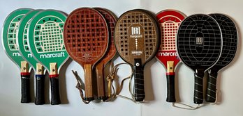 11 New Unused Racquetball Paddles By Marcraft, Skill & Vanguard