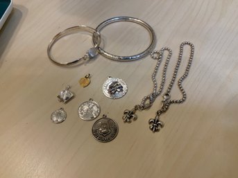 Silver Jewelry Lot 4