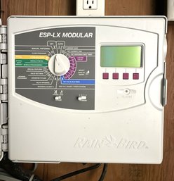 A Rain Bird ESP-lX Modular Irrigation System Controller