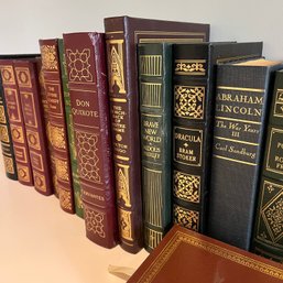 A Collection Of Beautifully Leather  Bound Classics