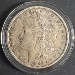 1885 Morgan Silver Dollar