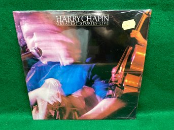 Harry Chapin. Greatest Stories - Live On 1976 Arista Records. Double LP Record. Sealed And Mint.