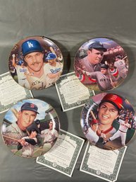 Bradford Exchange MLB Legendary Home Runs By Jason Walker Decorative PlatesBaseball