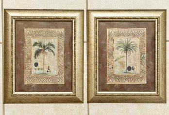 A Pair Of Palm Tree Prints