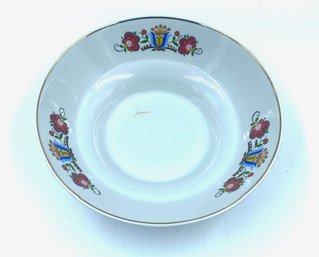 Vintage Lubiana China Serving Bowl