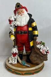 Danbury Mint Fireman Santa