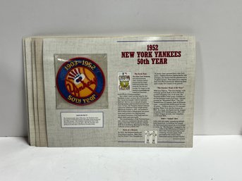 Commemorative Baseball Patch Collection