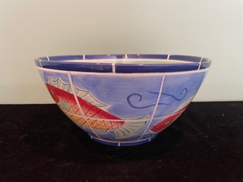 'adriatic' Hand Painted Bowl