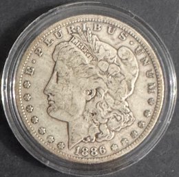 1886-O Morgan Silver Dollar