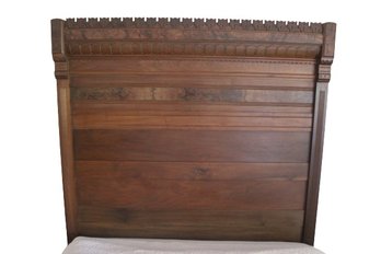 Eastlake Bed, Full Size, Massive Headboard