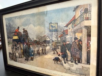 Signed Lithograph Albert Ludovici Jr. (1852-1932)