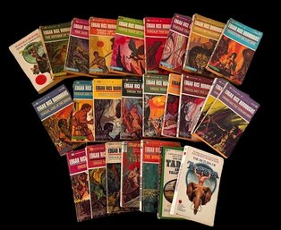 1960's Collection Of  Vintage Tarzan Novels, 24 In Total
