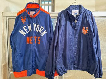2 XXL Met's Baseball Jackets
