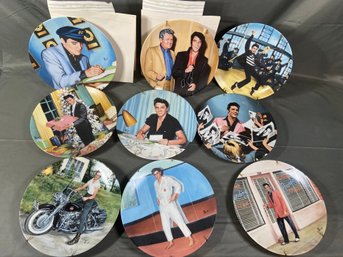 Lot 2 - Delphi Bruce Emmett Plate Collection Elvis Presley Limited Edition Collector's Plates No Chips