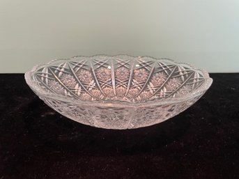 Cut Glass Candy Dish