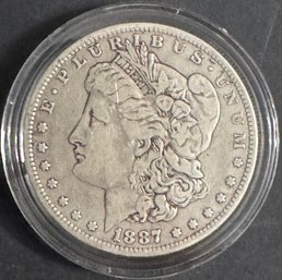 1887-O Morgan Silver Dollar