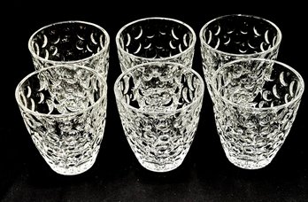 Vintage Mikasa Eau De Vie Rocks Fine Crystal Glasses