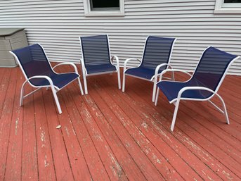 For Stackable Metal Frame Patio Chairs  By Telescope (U.S.A)