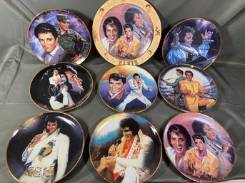 Susie Morton Plate Collection Elvis Presley Elvis Remembered Limited Edition Collector's Plates No Chips