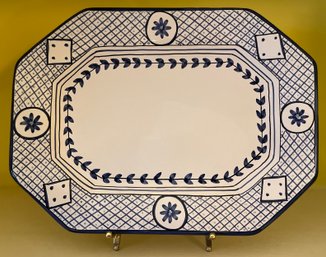 Hand Painted Ceramic Platter