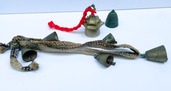 Collection Of Small Decorative Metal Bells