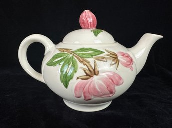Floral Painted Teapot