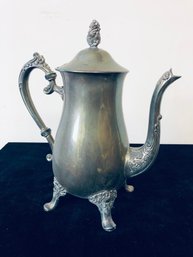 Vintage Silver Plated Coffee/Tea Pot