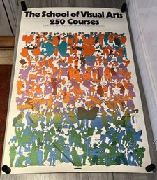 The School Of Visual Arts Poster Designed By Milton Glaser NYC Subway Poster