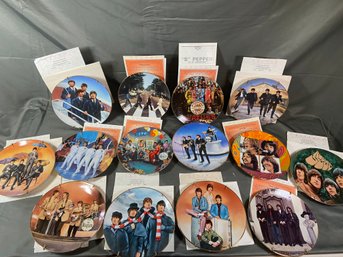 Delphi Nate Giorgio The Beatles Plate Collection Limited Edition Porcelain Collector's Plates