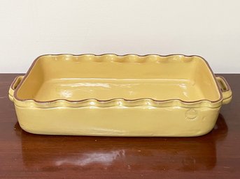 A Portuguese Glazed Earthenware Casserole - New - By Sur La Table