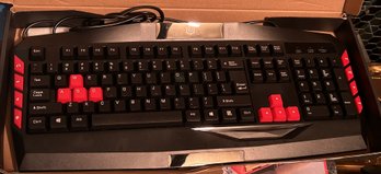 Like New CYBERPOWER Multimedia Gaming Keyboard With Box