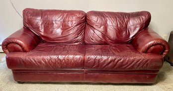 LeatherMart - Leather Sleeper Sofa