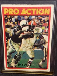 1972 Topps Pro Action Bo Scott - M