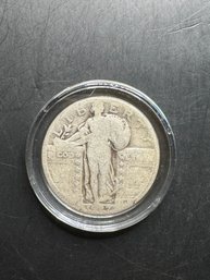 1927 Standing Liberty Silver Quarter