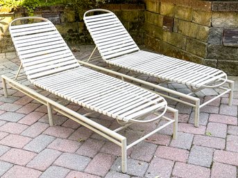 A Pair Of Vintage Lounge Chairs By Tropitone