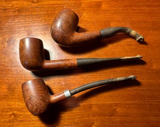 Group Of (3) Petersons Tobacco Pipes