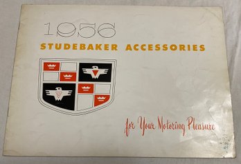 1956 Studebaker Accessories Booklet