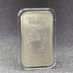 ONE TROY OUNCE - 999. PURE SILVER - MEXCIAN Solid 1ozt Pure Silver - INGOT - BULLION - 999. Pure Silver